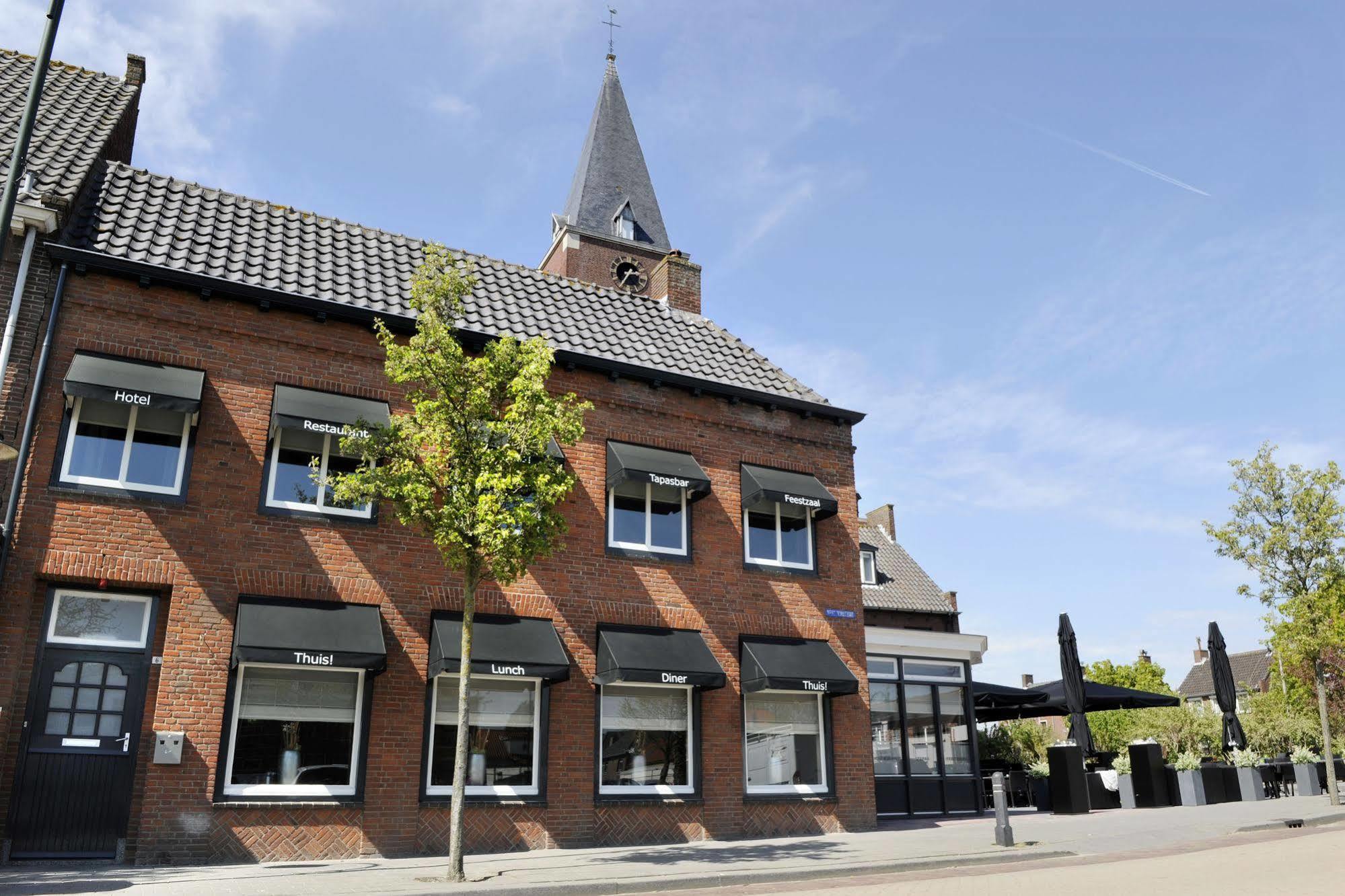 Hotel-Restaurant Thuis! Dinteloord Exterior photo